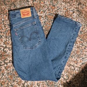 2 for 20$! 🌹 Women's Blue Levi's Wedgie Straight Ankle Jeans 🌠